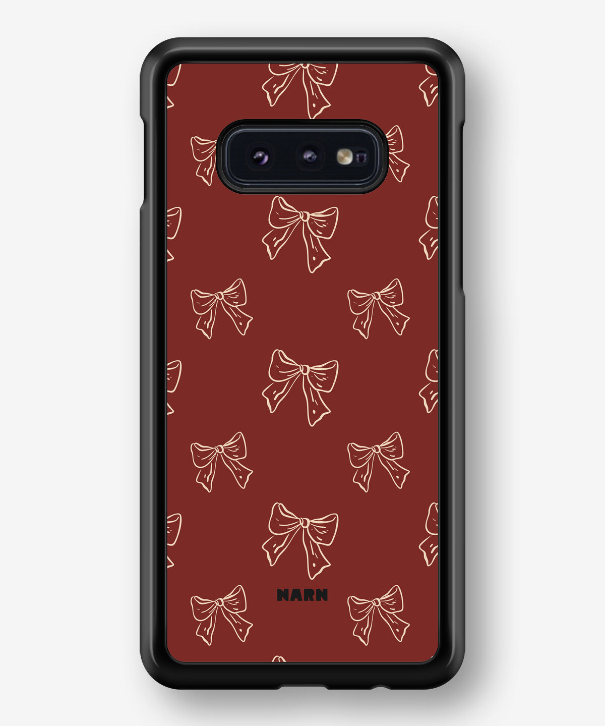 Samsung Galaxy S10e Hard Case – Cherry Bows - View 1