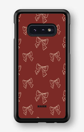 Samsung Galaxy S10e Hard Case – Cherry Bows - View 1