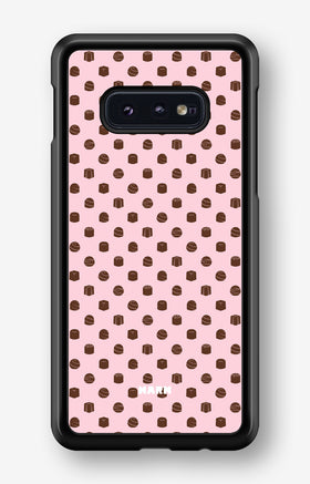 Samsung Galaxy S10e Hard Case – Choco Bites - View 1