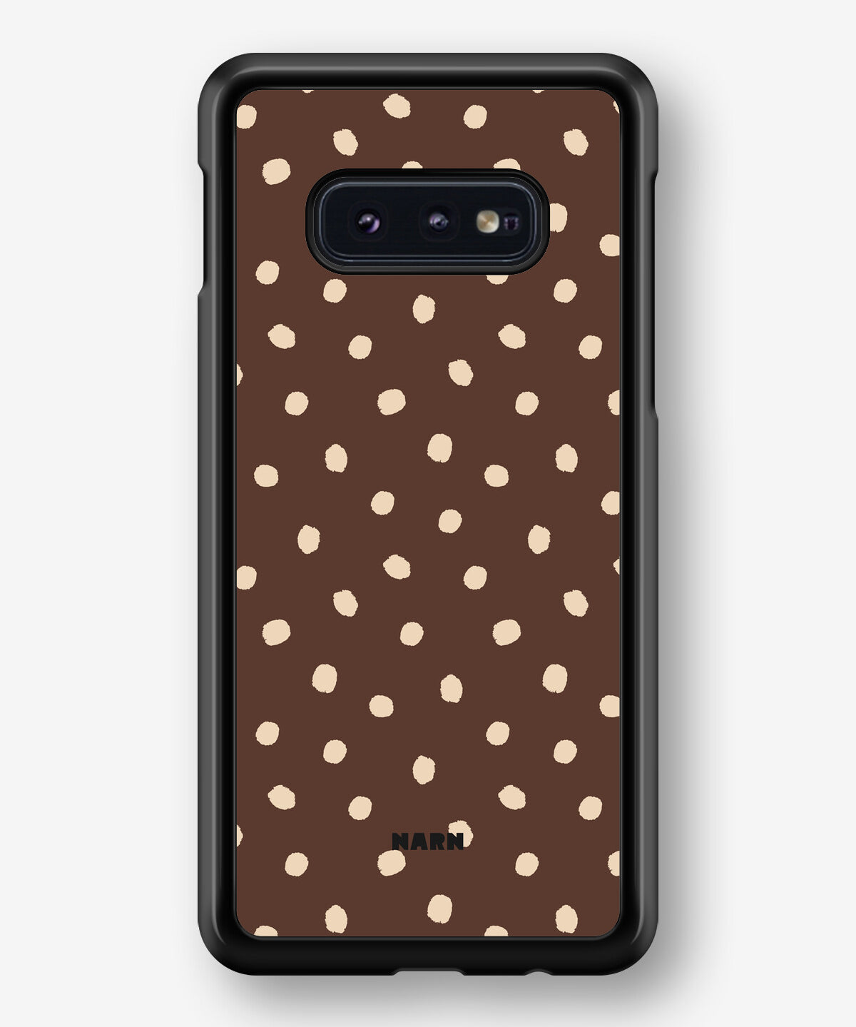 Samsung Galaxy S10e Hard Case – Choco Dots - View 1