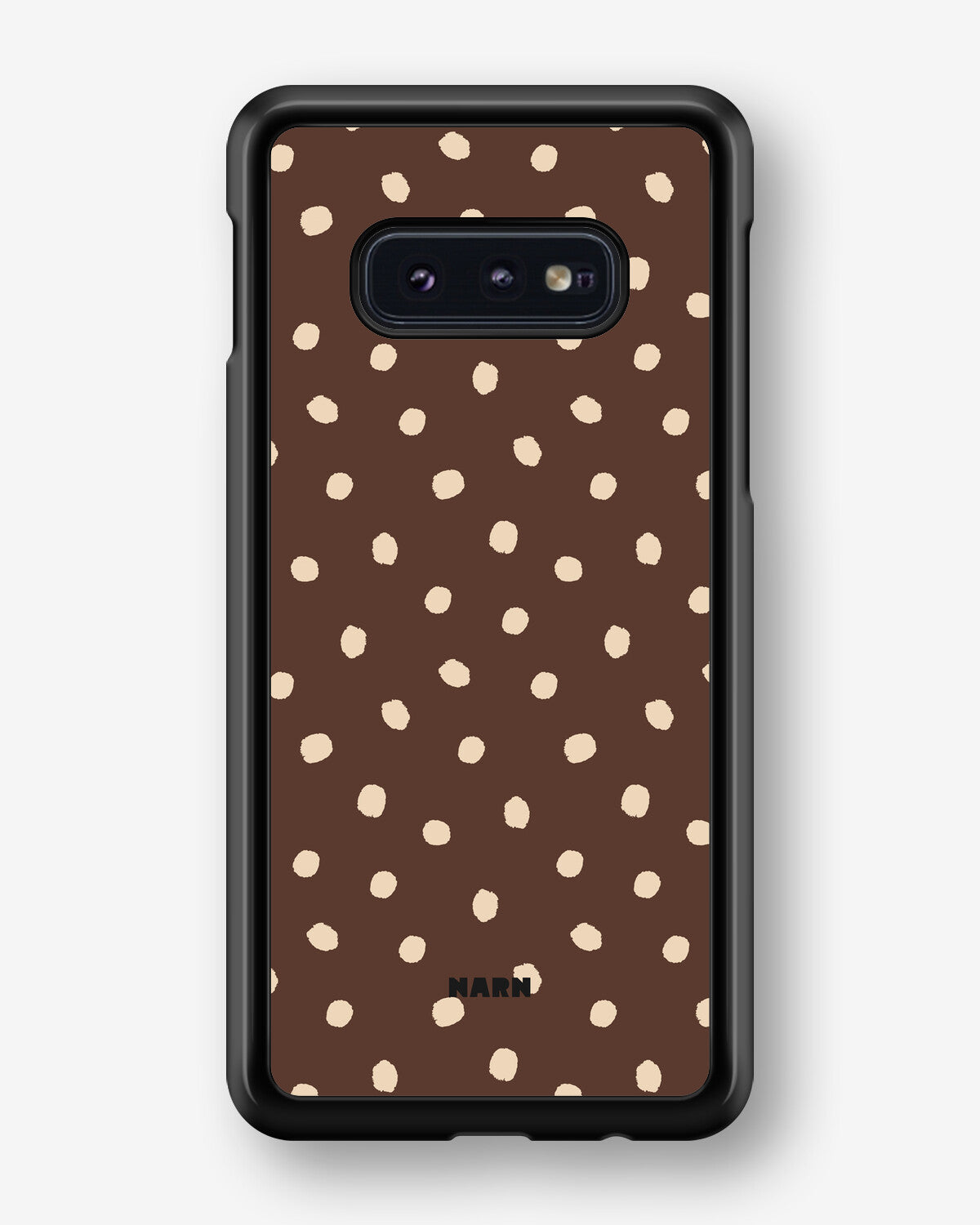 Samsung Galaxy S10e Hard Case – Choco Dots - View 1