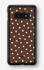 Samsung Galaxy S10e Hard Case – Choco Dots - View 1