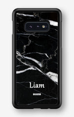 Samsung Galaxy S10e Hard Case – Custom - Black Marble - View 1