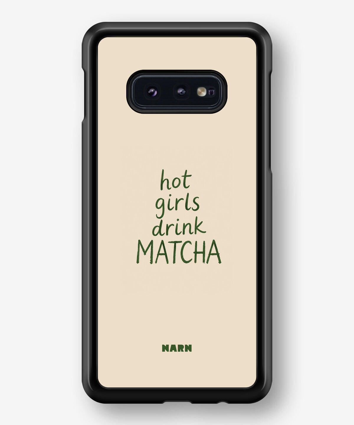 Samsung Galaxy S10e Hard Case – Drink Matcha - View 1