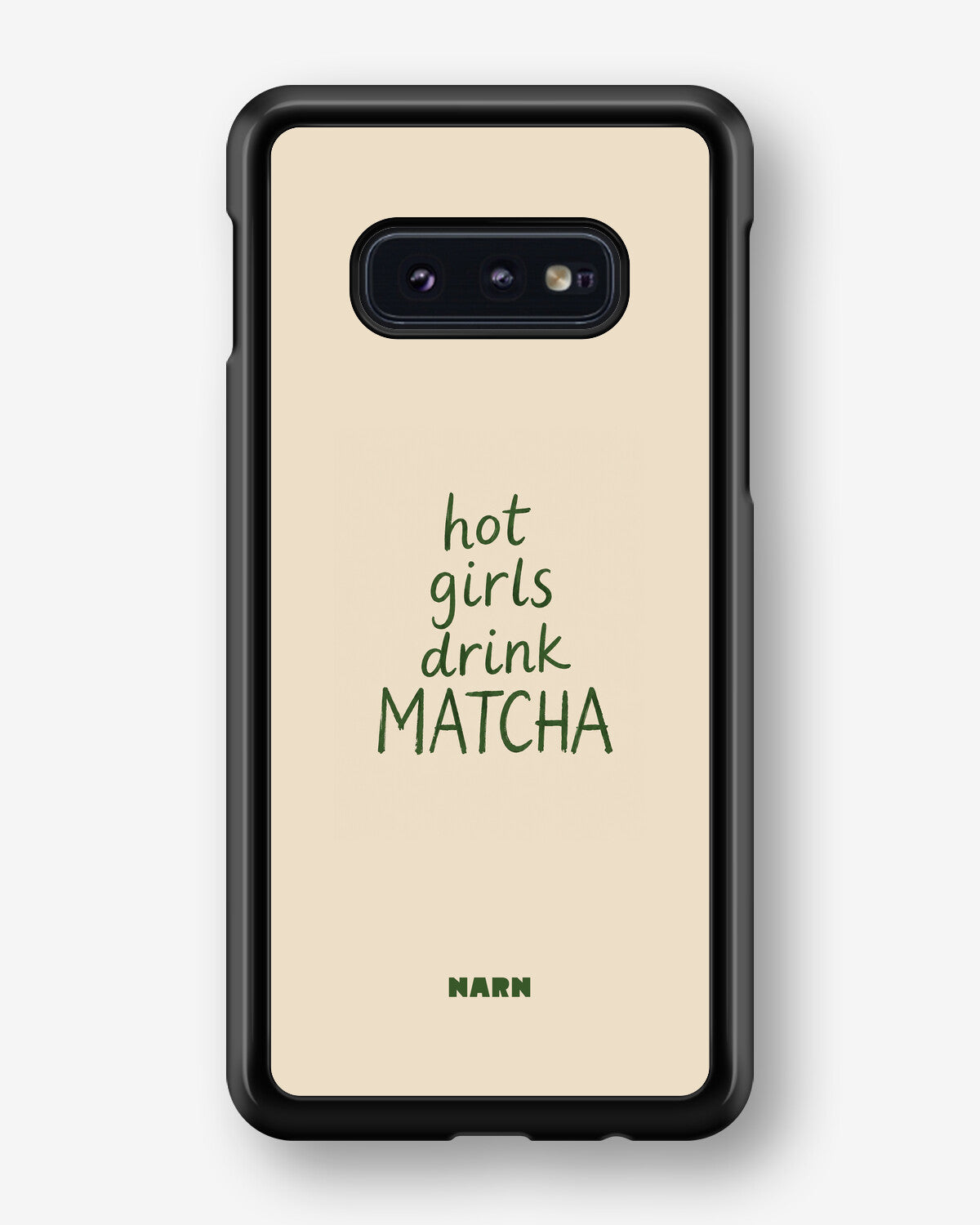 Samsung Galaxy S10e Hard Case – Drink Matcha - View 1