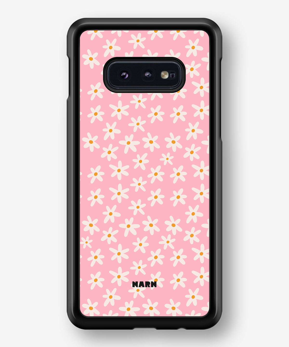 Samsung Galaxy S10e Hard Case – Pink Daisy - View 1