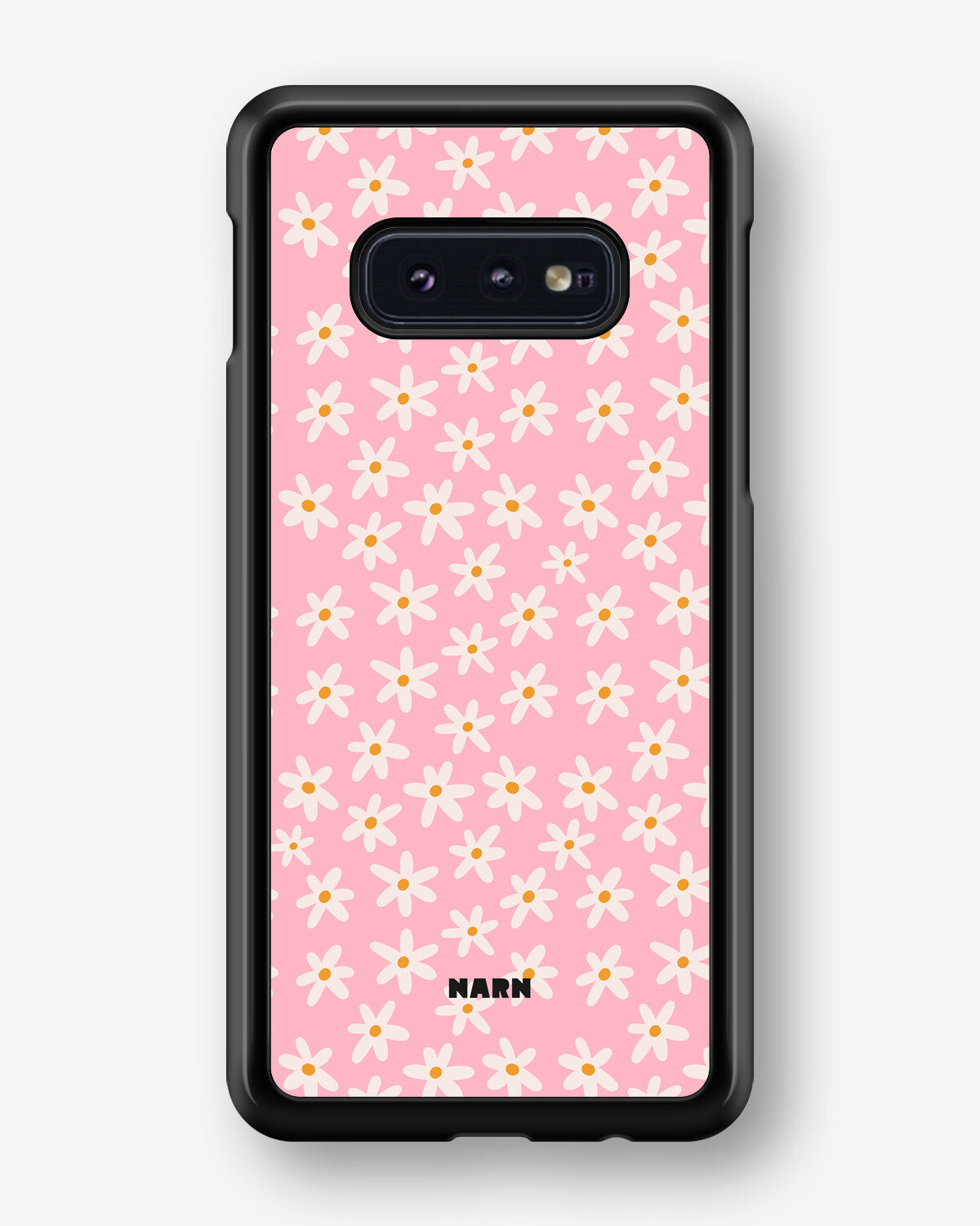 Samsung Galaxy S10e Hard Case – Pink Daisy - View 1