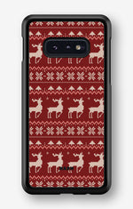 Samsung Galaxy S10e Hard Case – Reindeer Knit - View 1