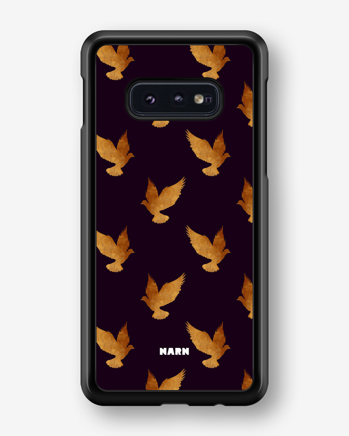 Samsung Galaxy S10e Hard Case – Royal Doves - View 1