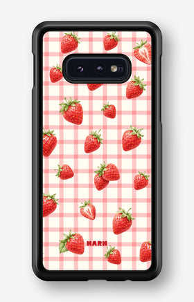 Samsung Galaxy S10e Hard Case – Strawbella - View 1