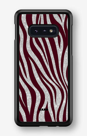 Samsung Galaxy S10e Hard Case – Velvet Zebra - View 1