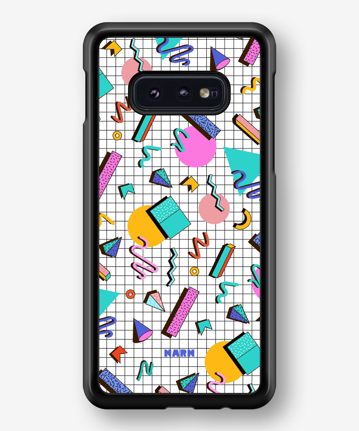 Samsung Galaxy S10e Hard Case – 80s Memphis - View 1