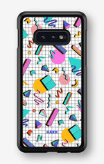 Samsung Galaxy S10e Hard Case – 80s Memphis - View 1