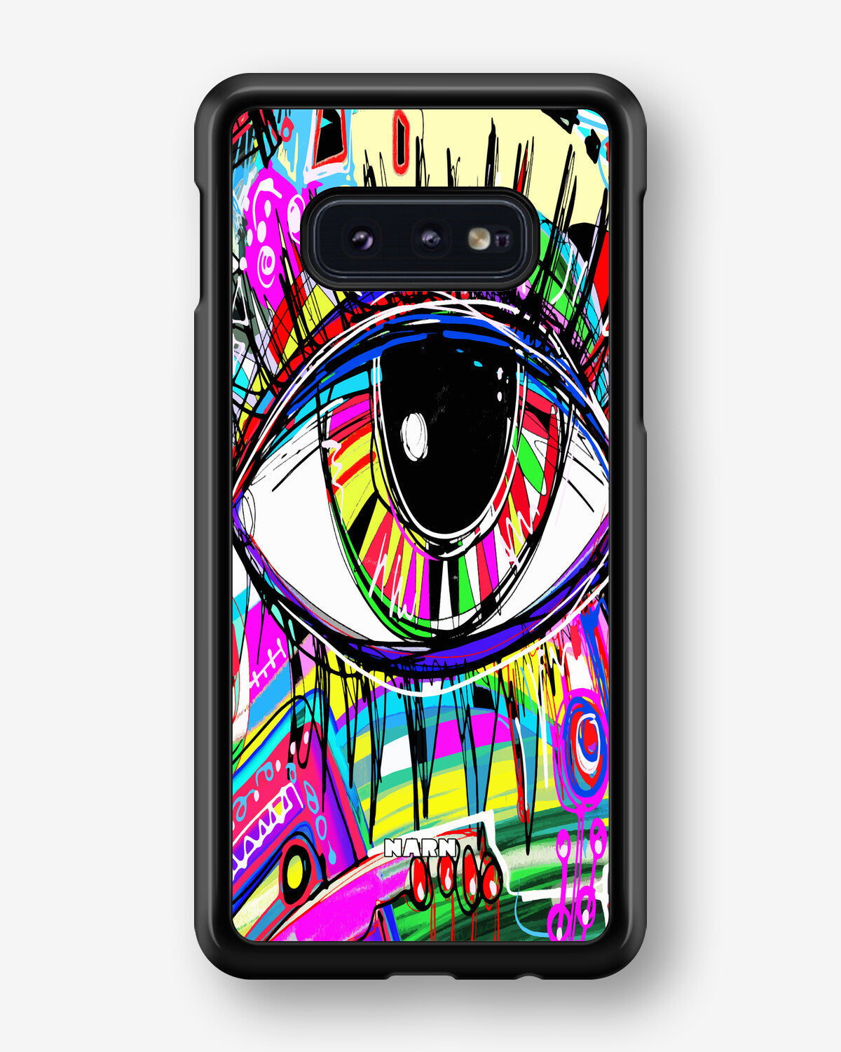 Samsung Galaxy S10e Hard Case – Abstract Eye - View 1