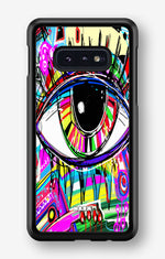 Samsung Galaxy S10e Hard Case – Abstract Eye - View 1