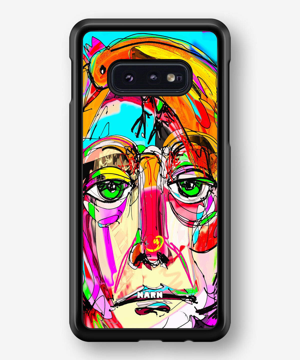 Samsung Galaxy S10e Hard Case – Abstract Portrait - View 1