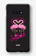 Samsung Galaxy S10e Hard Case – Beach Flamingo - View 1