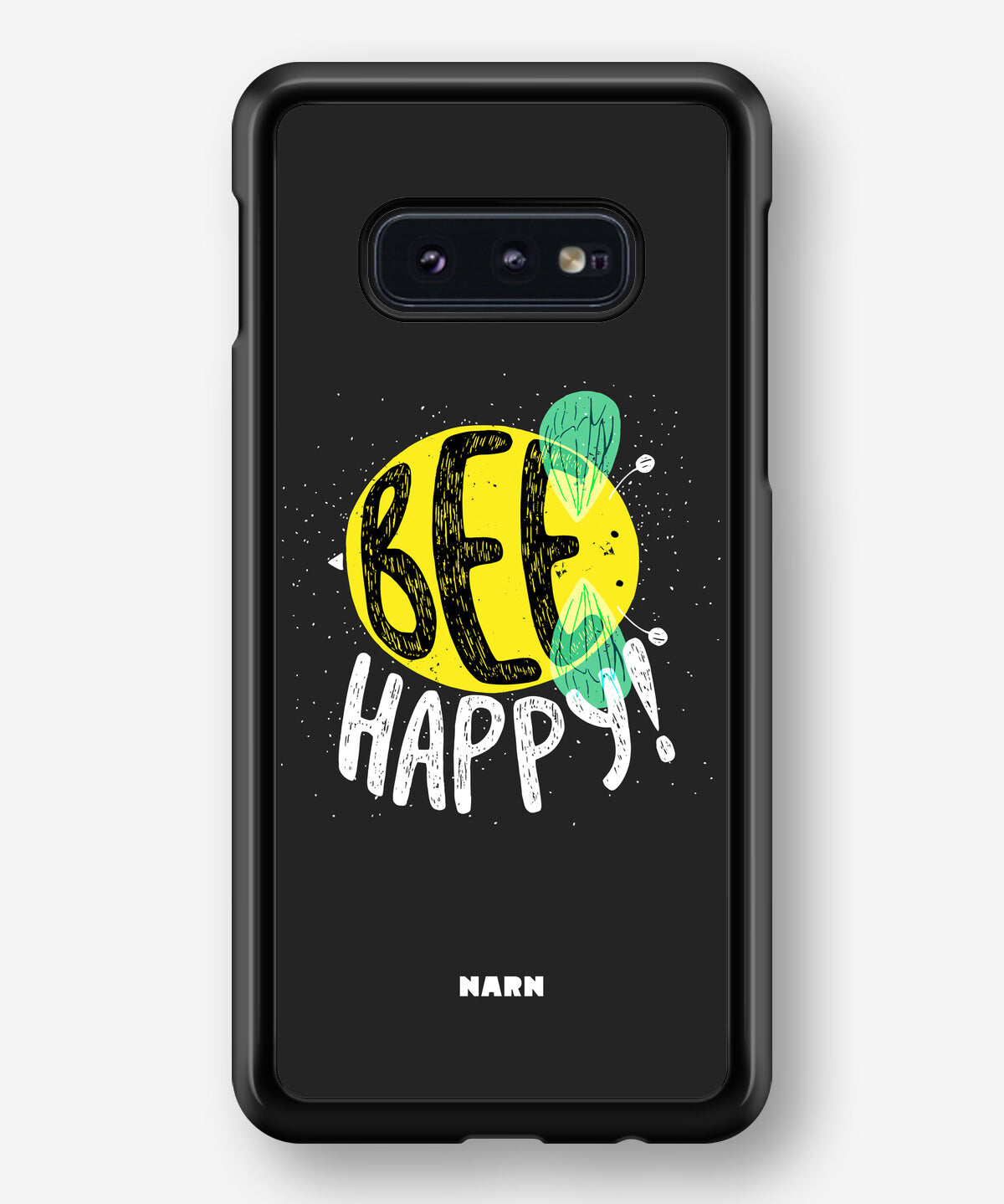 Samsung Galaxy S10e Hard Case – BEE Happy - View 1
