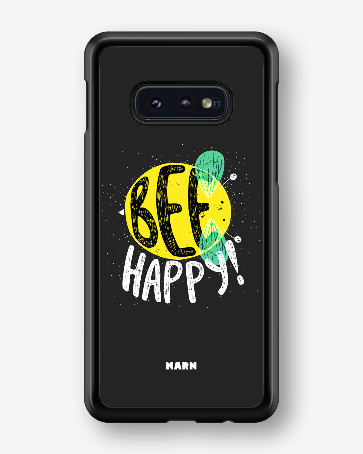 Samsung Galaxy S10e Hard Case – BEE Happy - View 1