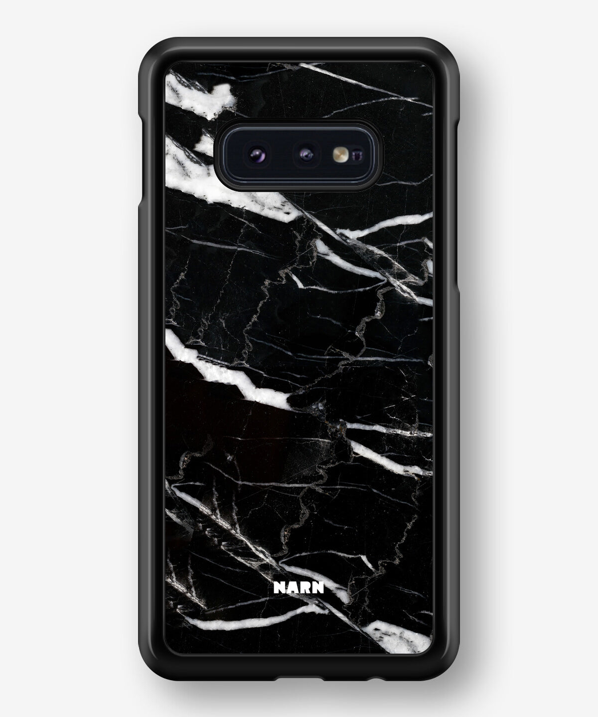 Samsung Galaxy S10e Hard Case – Black Marble - View 1