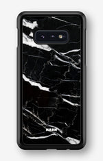 Samsung Galaxy S10e Hard Case – Black Marble - View 1
