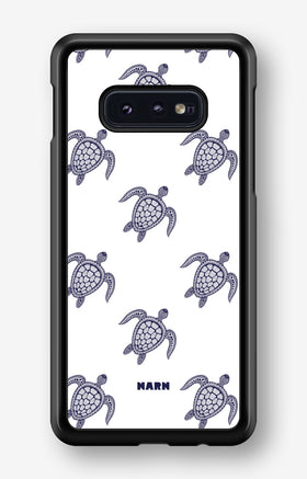 Samsung Galaxy S10e Hard Case – Blue Turtles - View 1