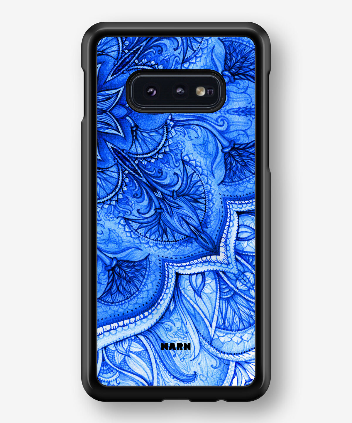 Samsung Galaxy S10e Hard Case – Blue Vintage - View 1