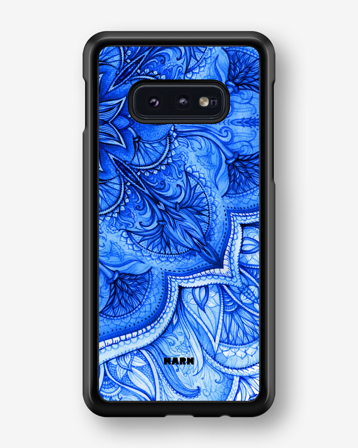 Samsung Galaxy S10e Hard Case – Blue Vintage - View 1