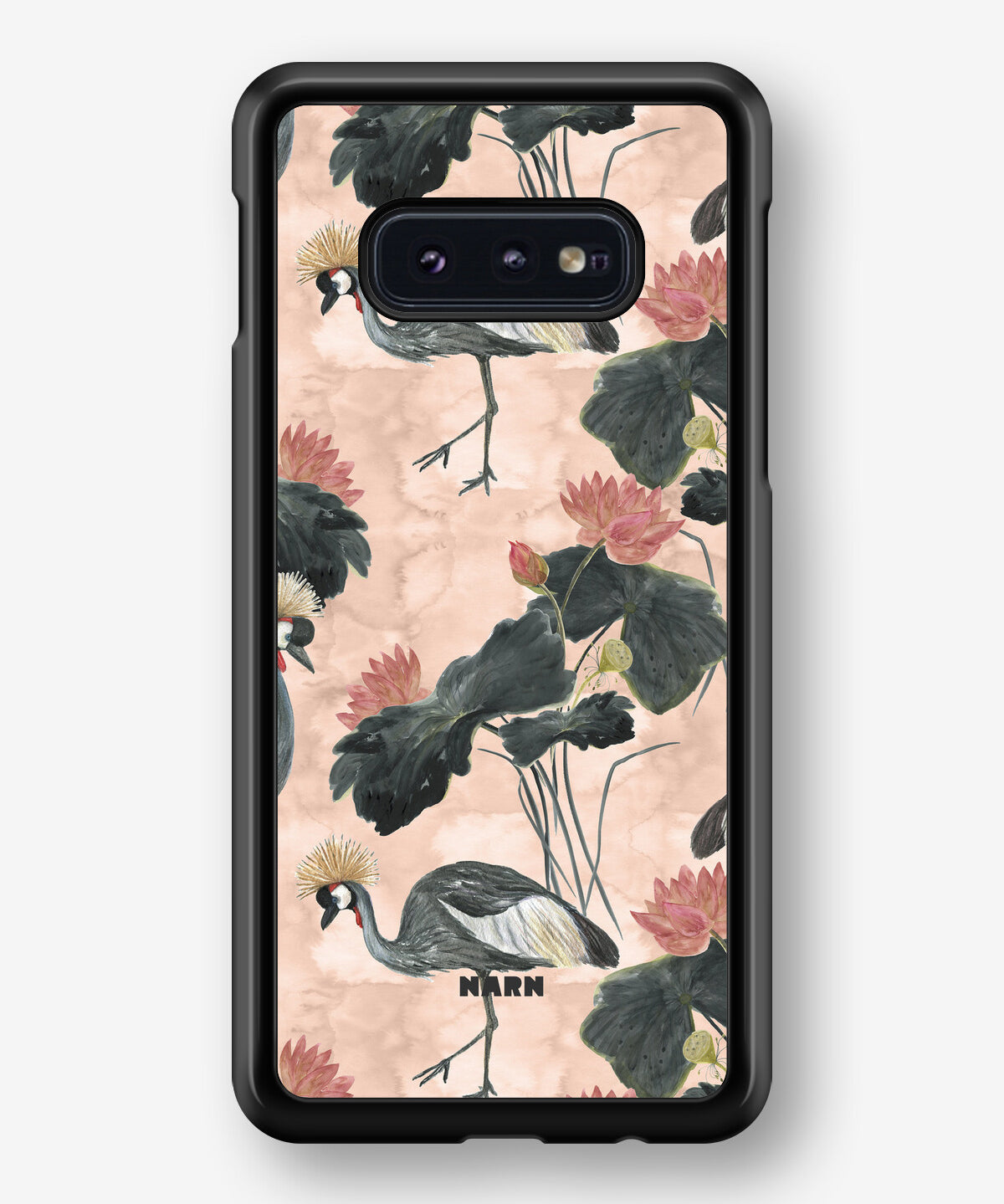 Samsung Galaxy S10e Hard Case – Crowned Bird - View 1