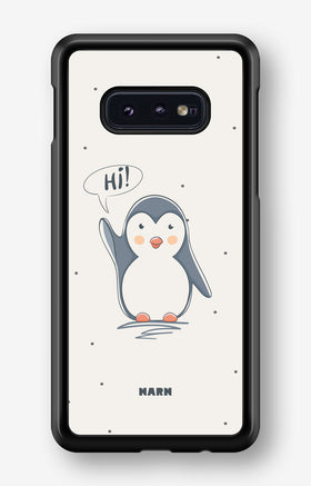Samsung Galaxy S10e Hard Case – Cute Penguin - View 1