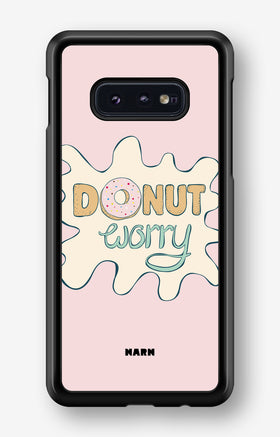 Samsung Galaxy S10e Hard Case – Donut Worry - View 1