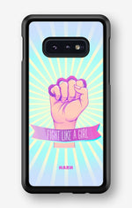 Samsung Galaxy S10e Hard Case – Fight Like A Girl - View 1