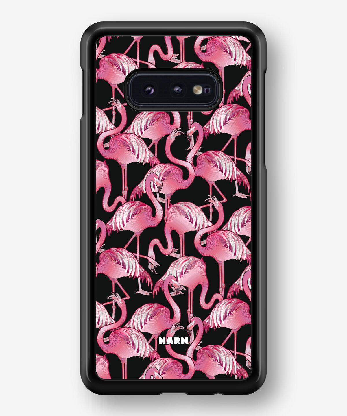 Samsung Galaxy S10e Hard Case – Flamingos - View 1