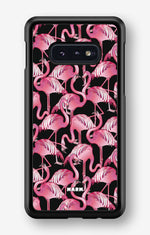 Samsung Galaxy S10e Hard Case – Flamingos - View 1