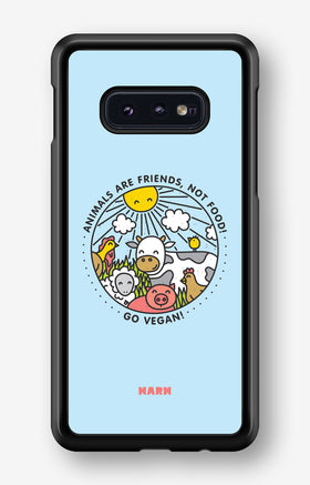 Samsung Galaxy S10e Hard Case – Friends, Not Food - View 1