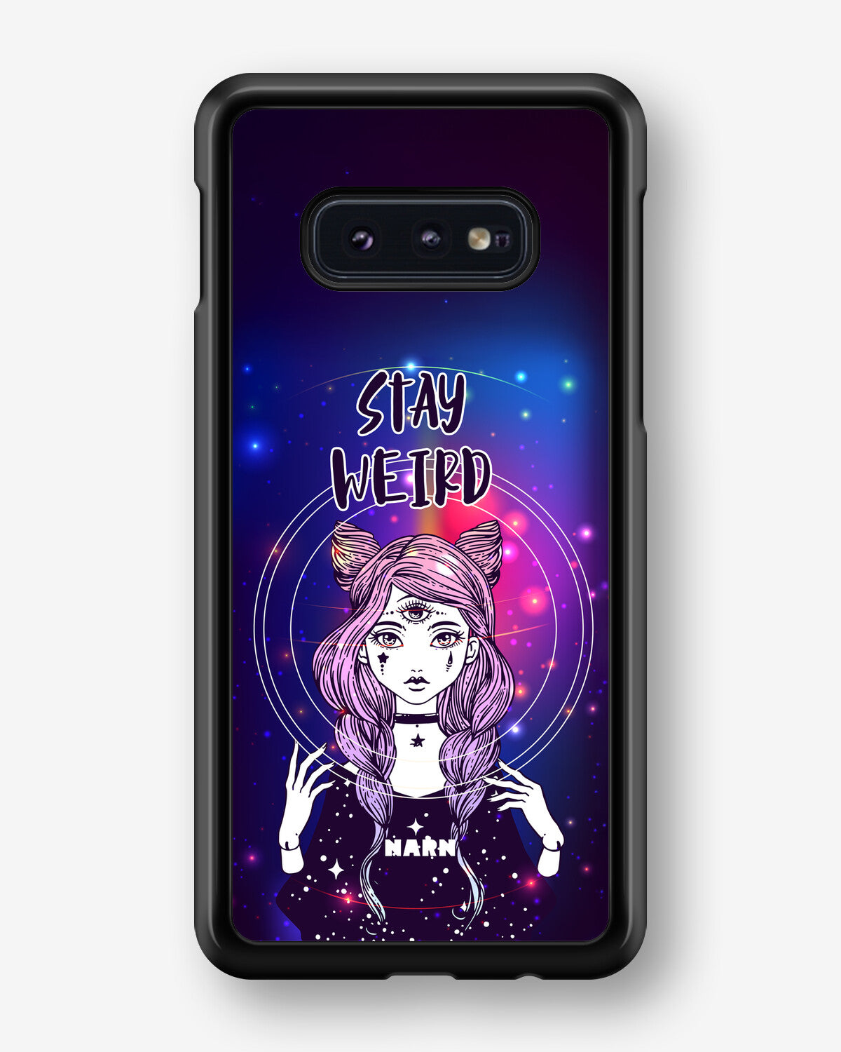 Samsung Galaxy S10e Hard Case – Galactic Weird - View 1