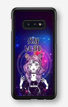 Samsung Galaxy S10e Hard Case – Galactic Weird - View 1
