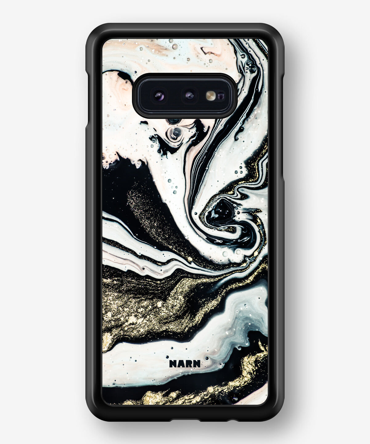 Samsung Galaxy S10e Hard Case – Golden Swirl - View 1