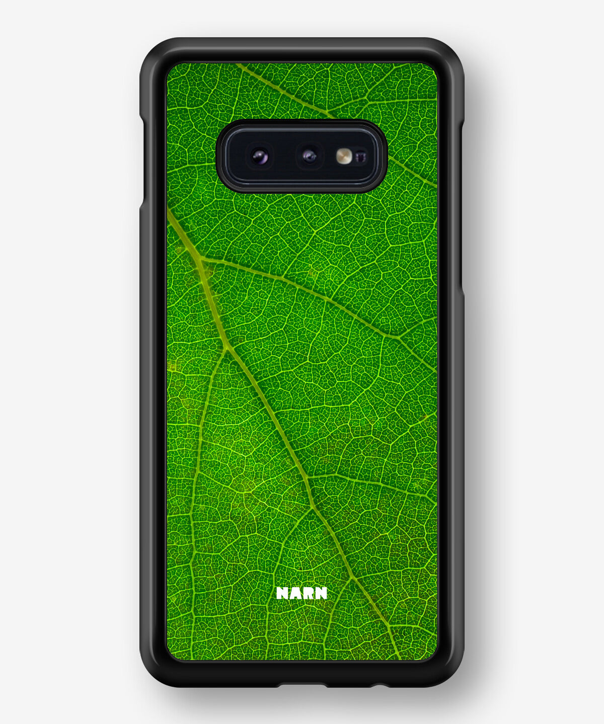 Samsung Galaxy S10e Hard Case – Green Leafy - View 1