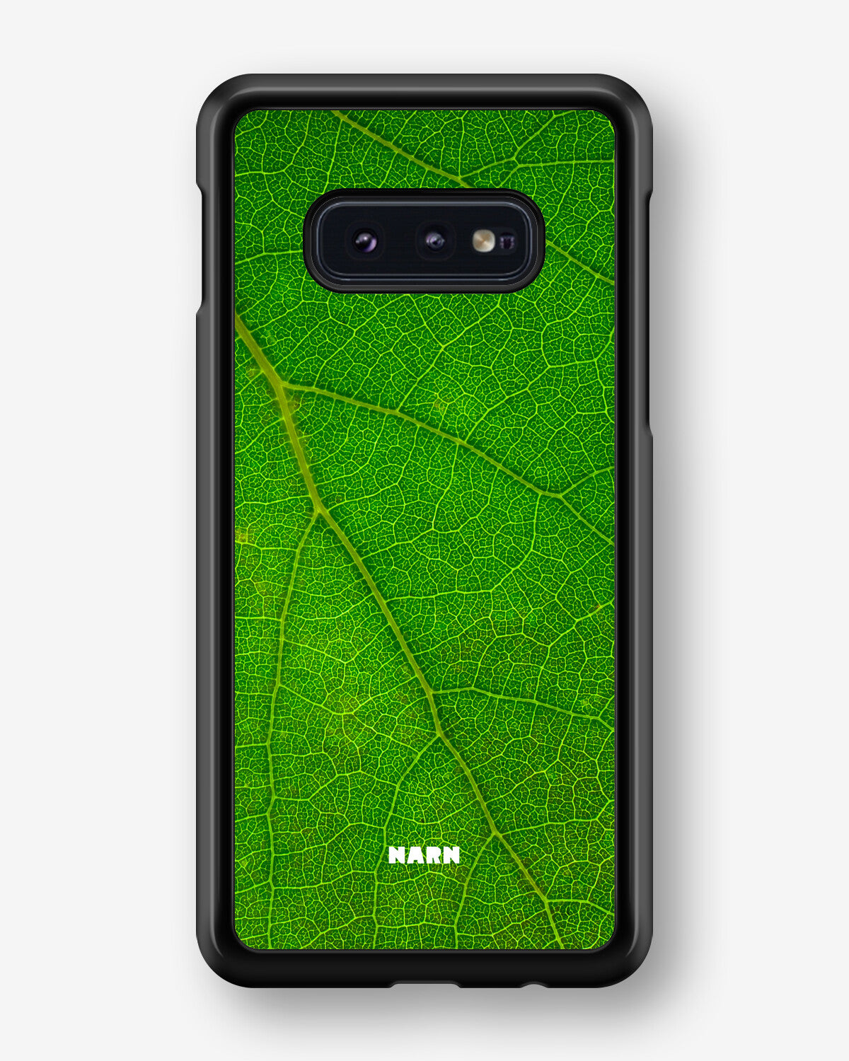 Samsung Galaxy S10e Hard Case – Green Leafy - View 1