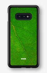 Samsung Galaxy S10e Hard Case – Green Leafy - View 1