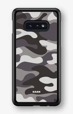 Samsung Galaxy S10e Hard Case – Grey Camo - View 1