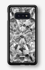 Samsung Galaxy S10e Hard Case – Grey Crystals - View 1