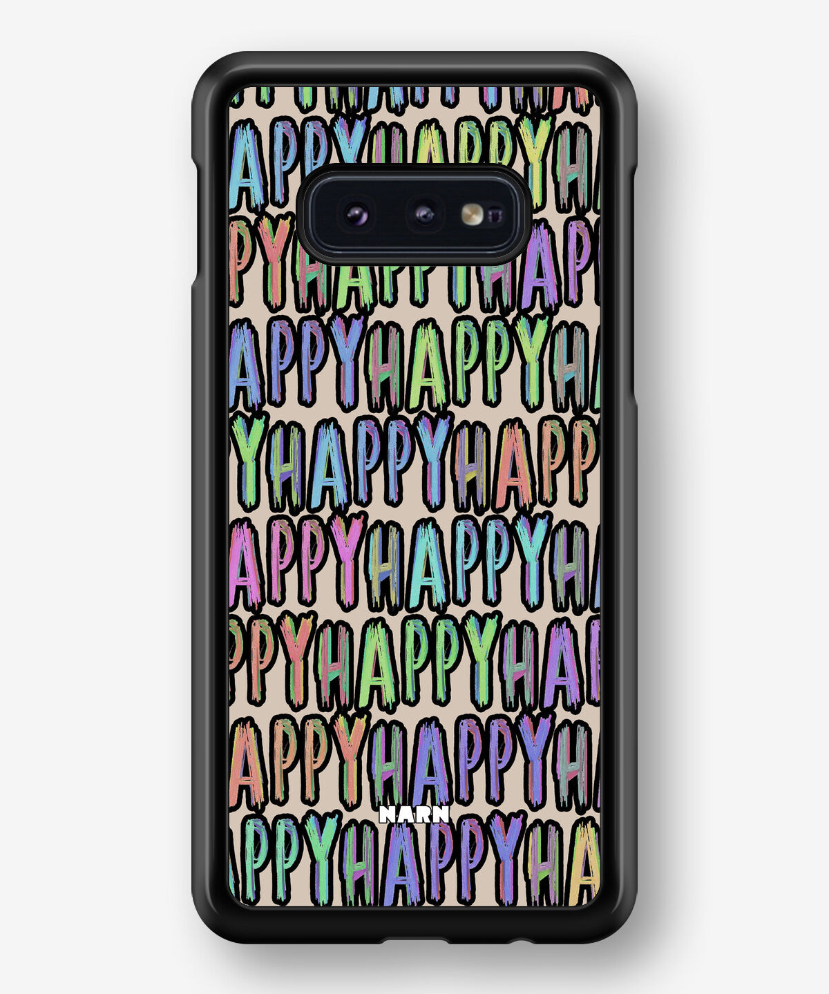 Samsung Galaxy S10e Hard Case – Happy - View 1