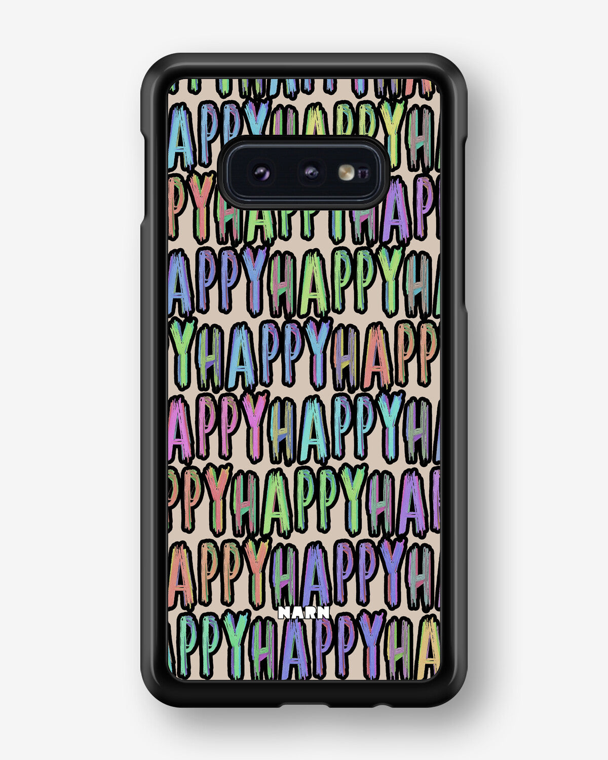 Samsung Galaxy S10e Hard Case – Happy - View 1