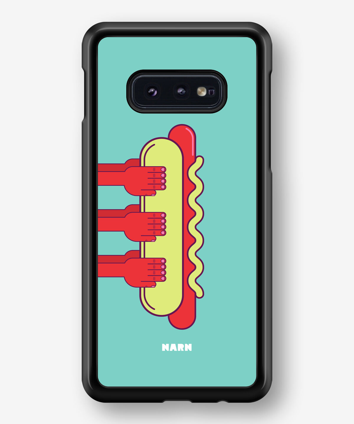 Samsung Galaxy S10e Hard Case – Hot Dog - View 1