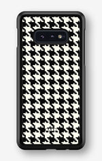 Samsung Galaxy S10e Hard Case – Houndstooth - View 1