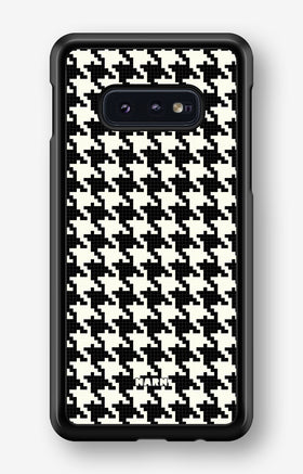 Samsung Galaxy S10e Hard Case – Houndstooth - View 1