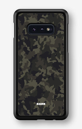 Samsung Galaxy S10e Hard Case – Jungle Green Camo - View 1