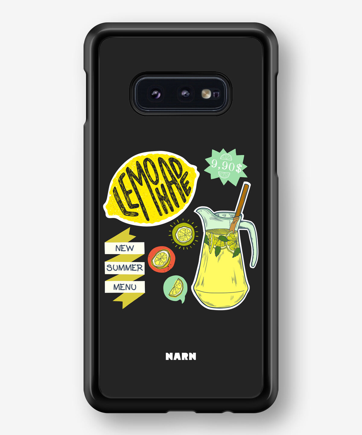 Samsung Galaxy S10e Hard Case – Lemon Summer - View 1